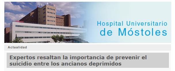 Congreso de Psicogeriatría en el Hospital de Móstoles