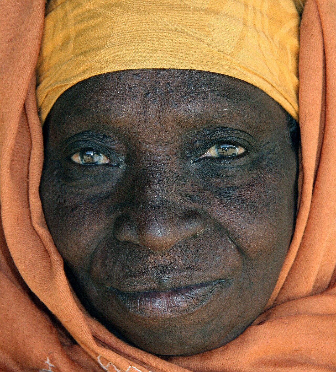 Retrato de una mujer mayor